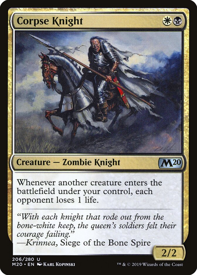 Corpse Knight card front