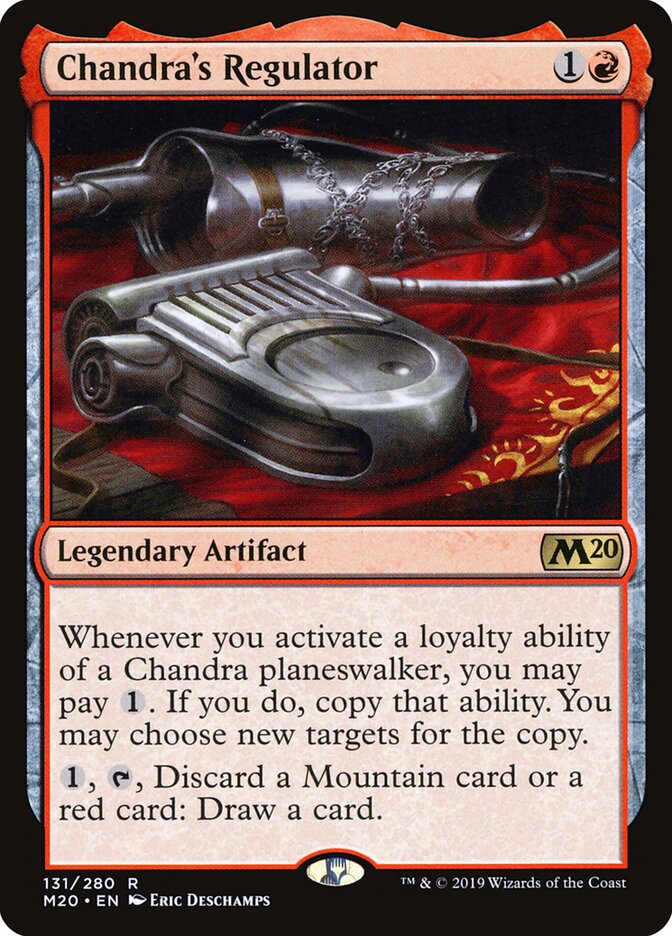 Chandra's Regulator card front