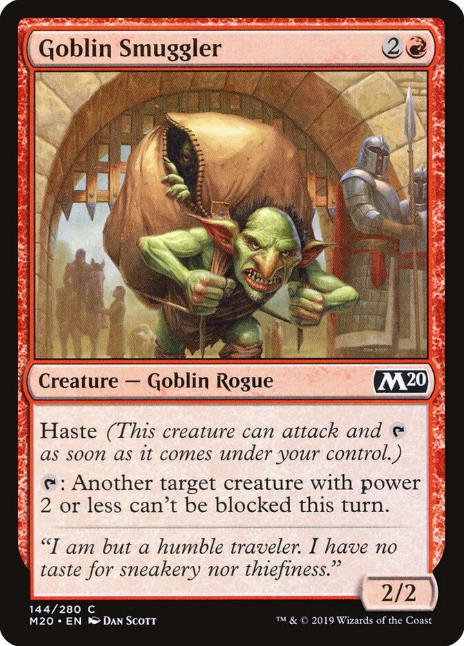 Goblin Smuggler card front