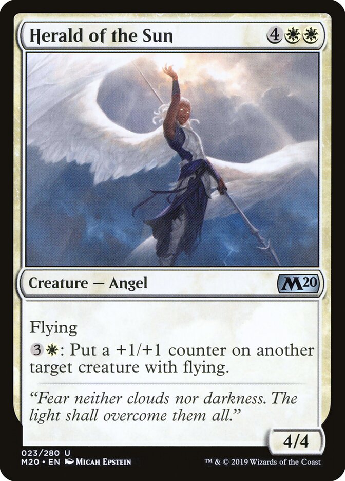 Herald of the Sun card front