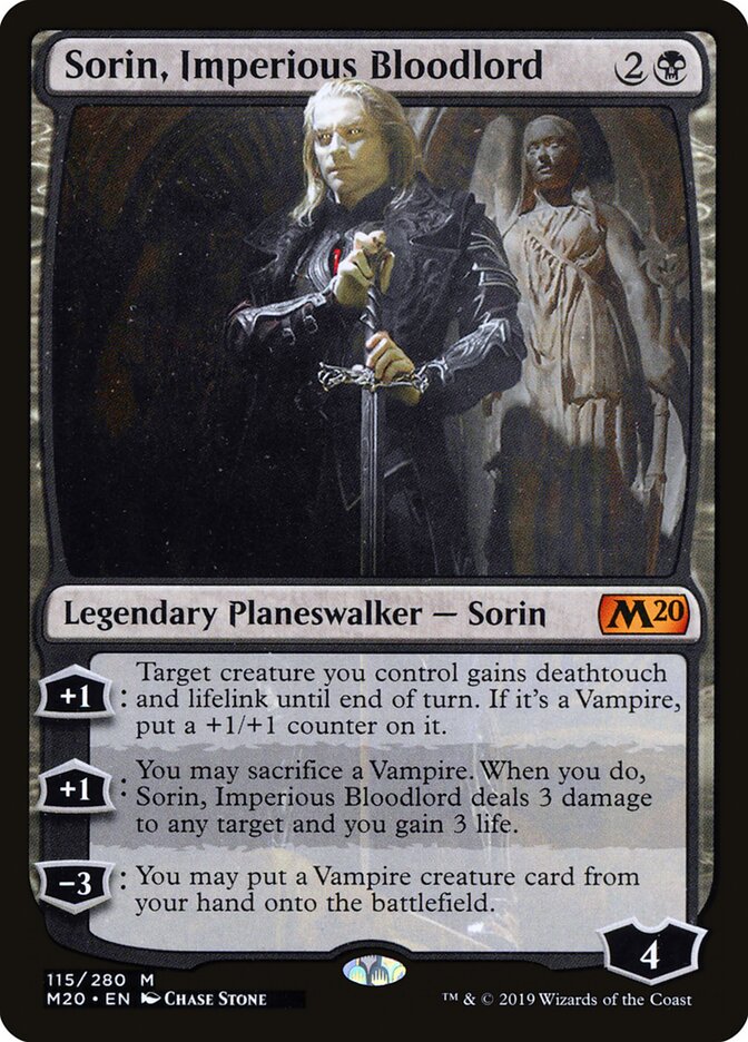 Sorin, Imperious Bloodlord card front