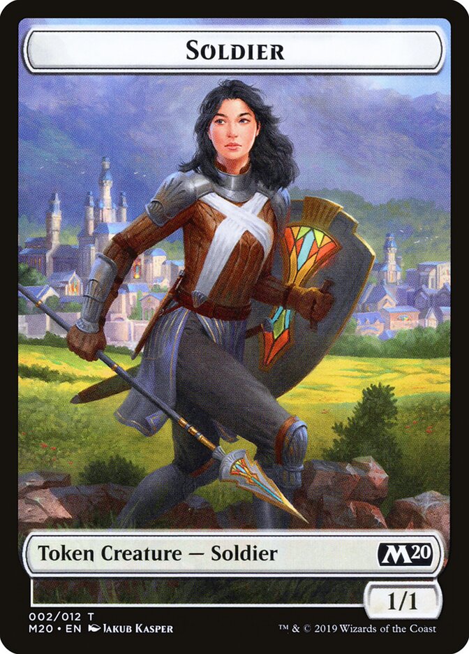 Soldier card front