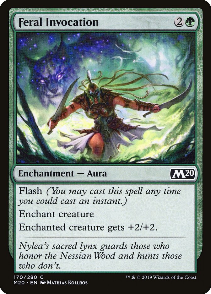 Feral Invocation card front