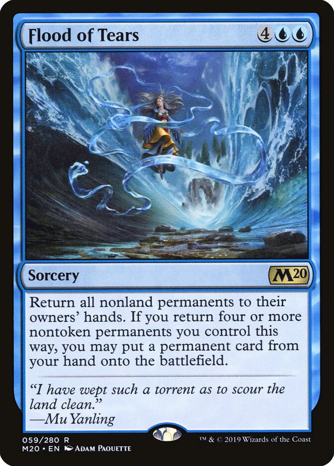 Flood of Tears card front