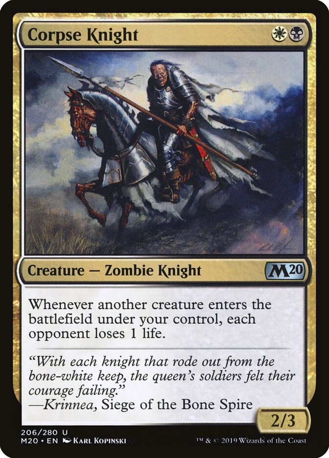 Corpse Knight card front