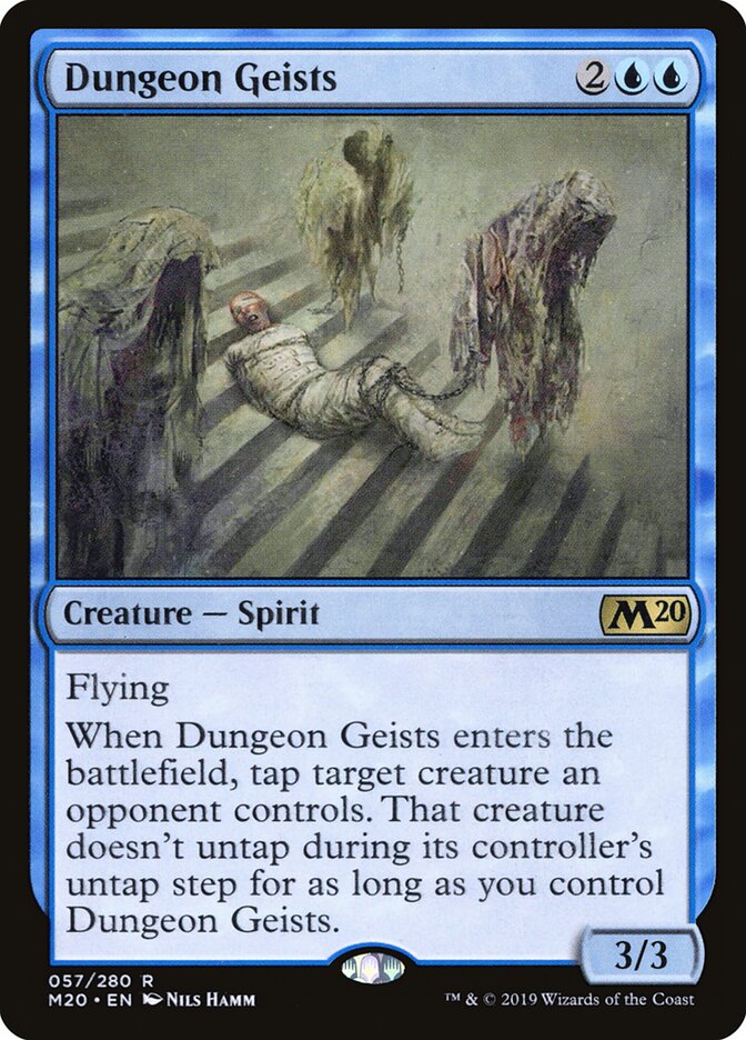 Dungeon Geists card front