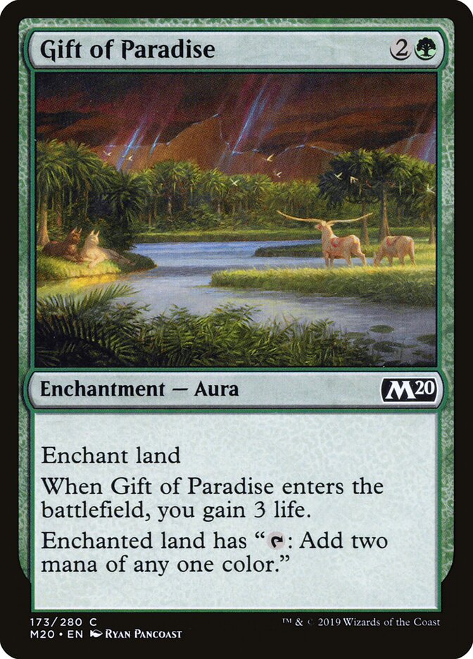 Gift of Paradise card front