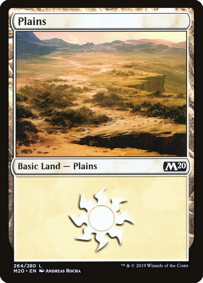 Plains card front