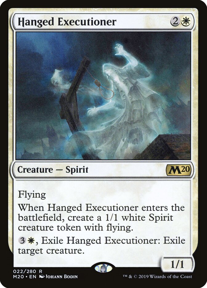 Hanged Executioner card front