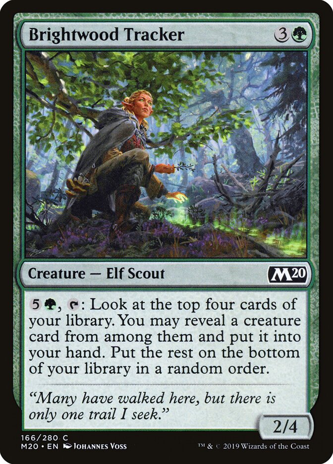Brightwood Tracker card front