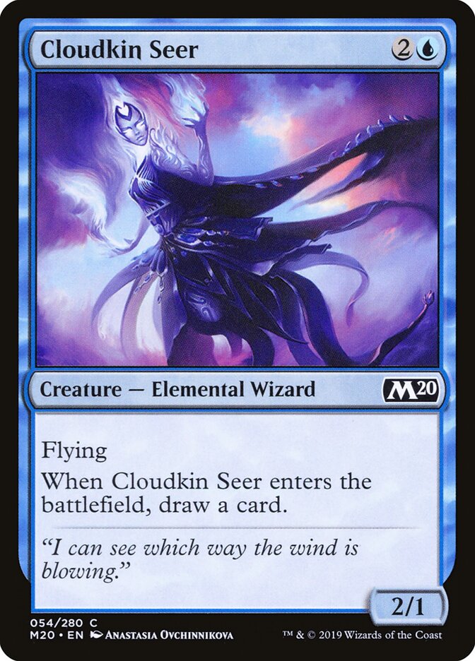 Cloudkin Seer card front