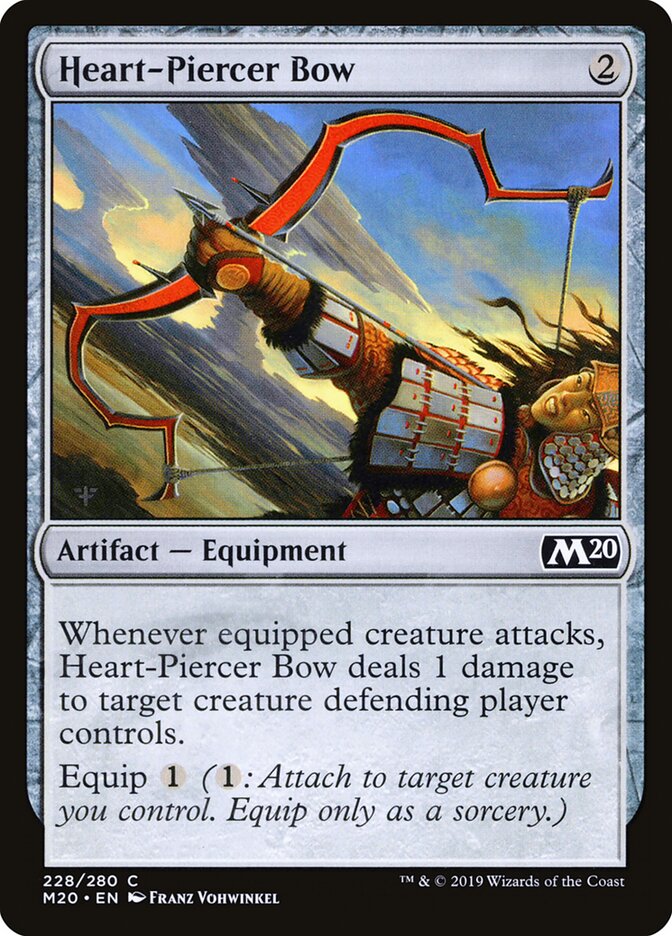 Heart-Piercer Bow card front