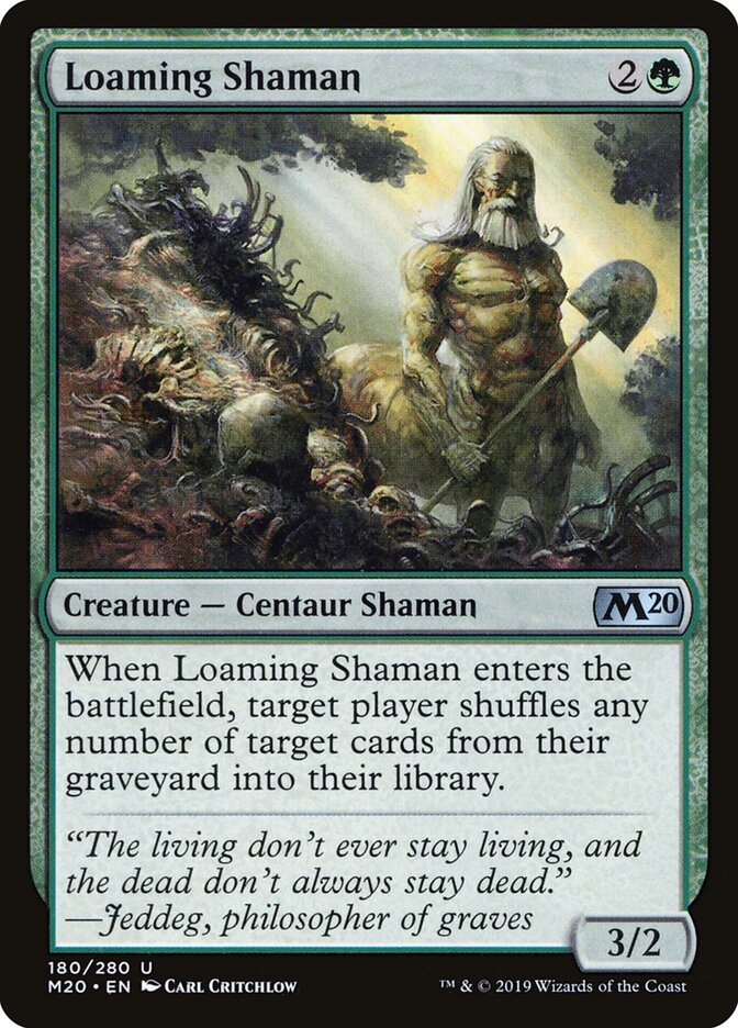 Loaming Shaman card front