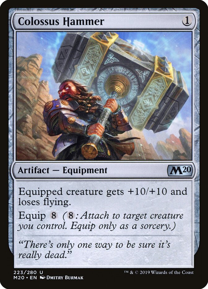 Colossus Hammer card front