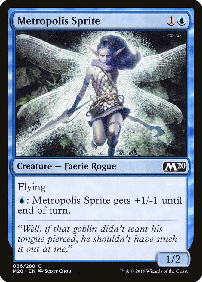 Metropolis Sprite card front