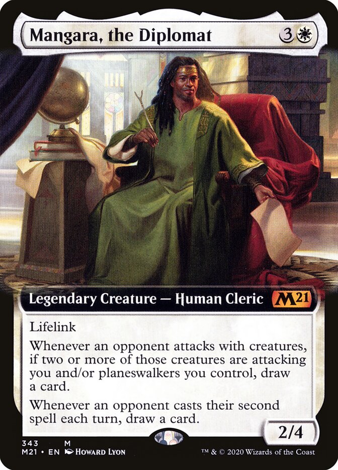 Mangara, the Diplomat card front