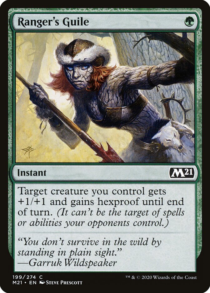 Ranger's Guile card front