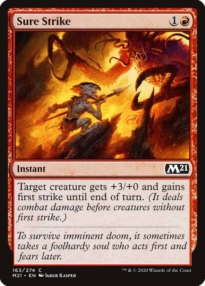 Sure Strike card front