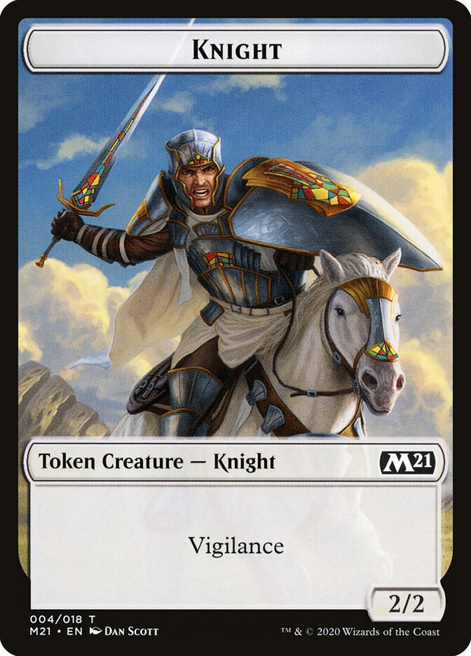 Knight card front