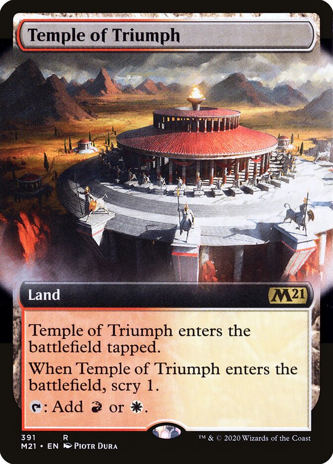 Temple of Triumph card front