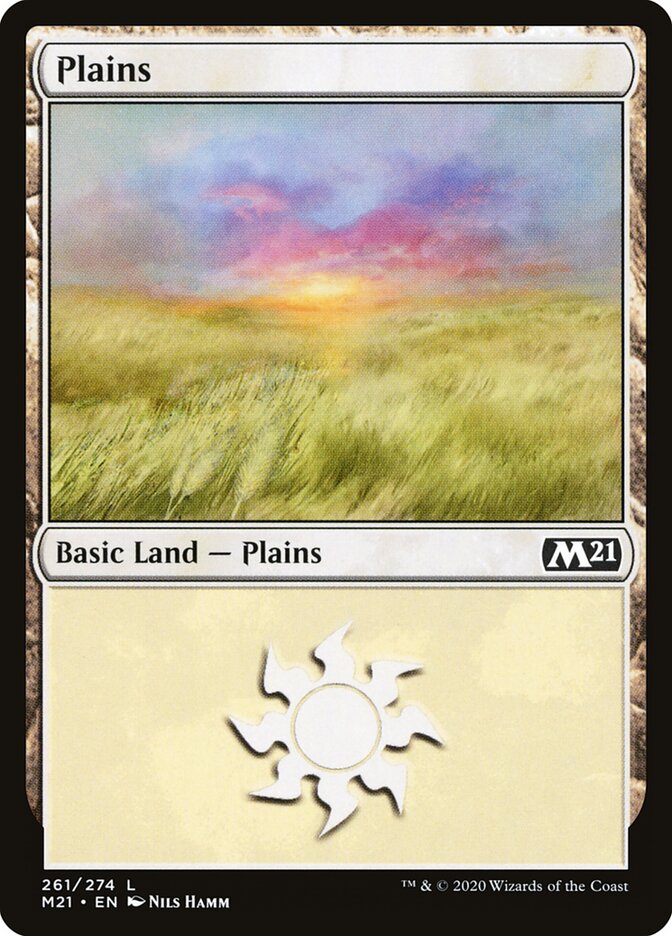Plains card front