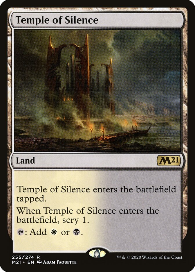 Temple of Silence card front