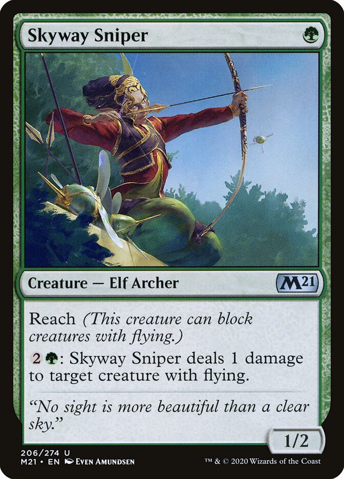 Skyway Sniper card front