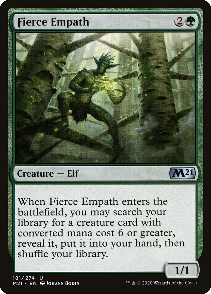 Fierce Empath card front