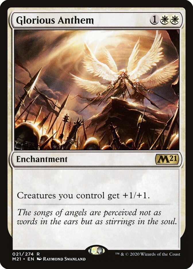 Glorious Anthem card front
