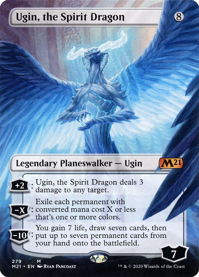 Ugin, the Spirit Dragon card front