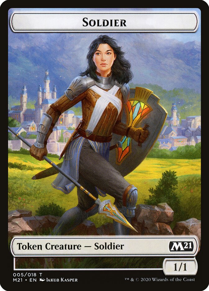 Soldier card front