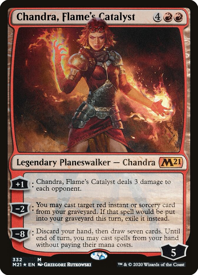 Chandra, Flame's Catalyst card front