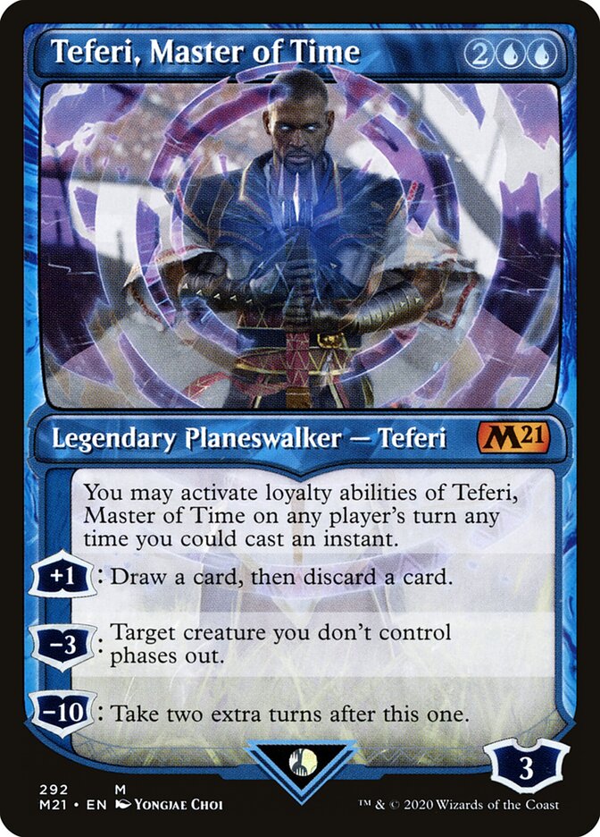 Teferi, Master of Time card front