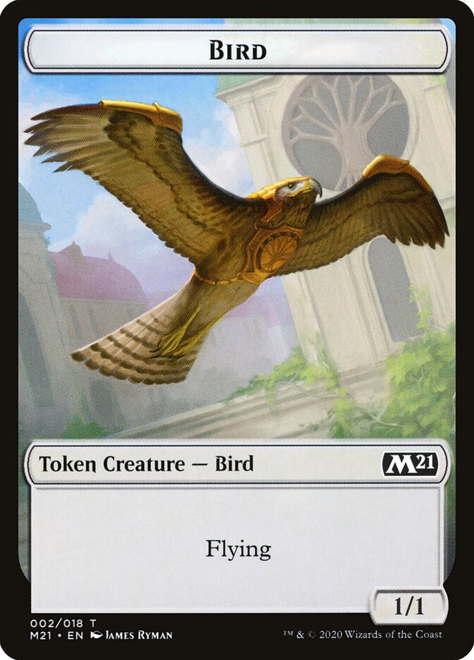Bird card front