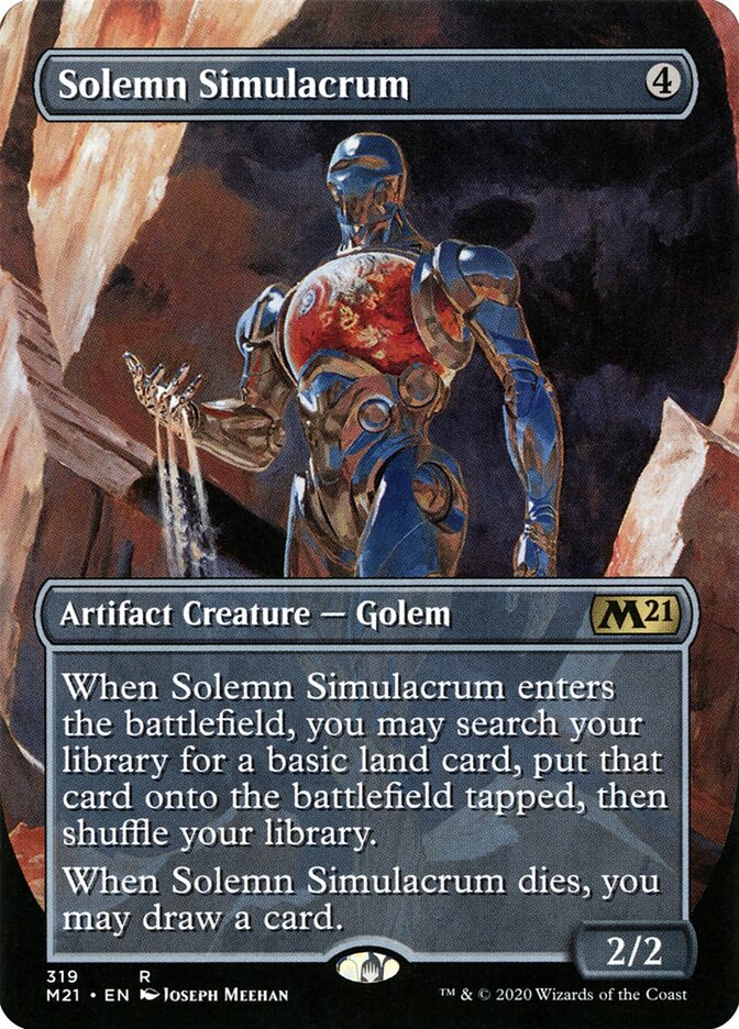 Solemn Simulacrum card front