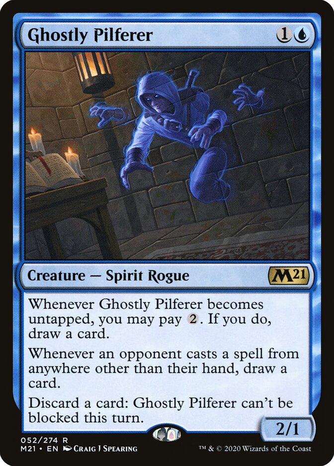 Ghostly Pilferer card front