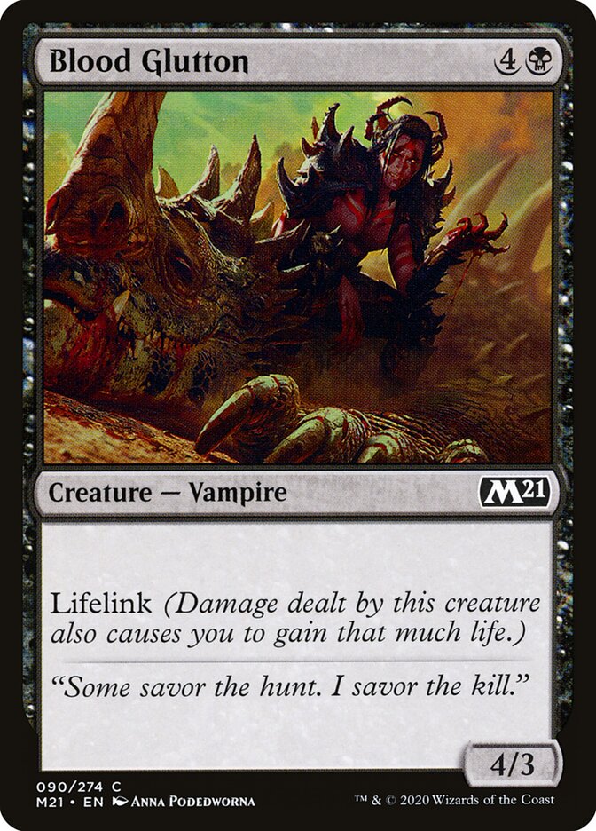 Blood Glutton card front