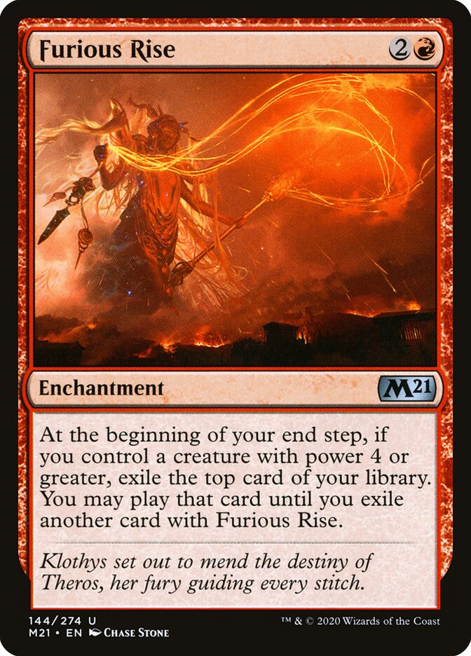 Furious Rise card front