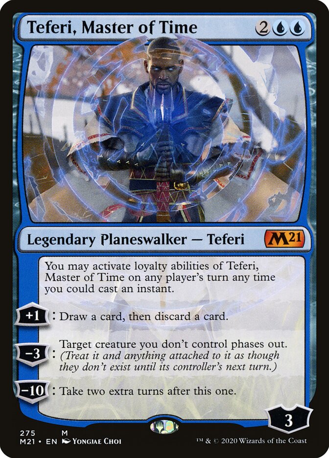 Teferi, Master of Time card front