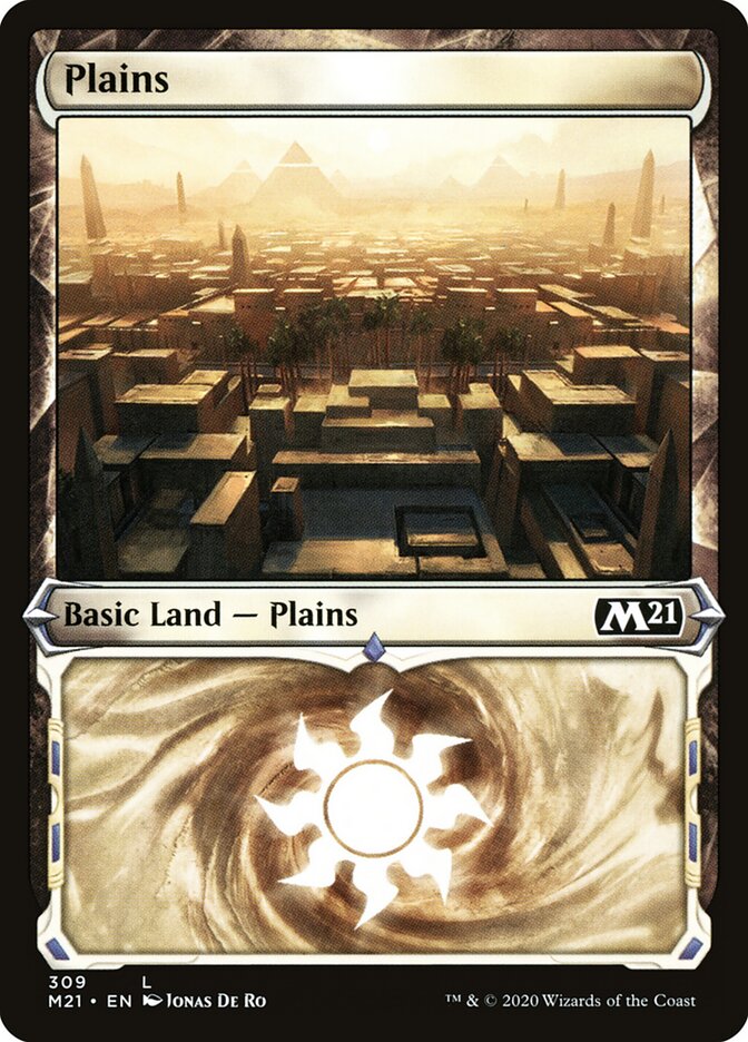 Plains card front