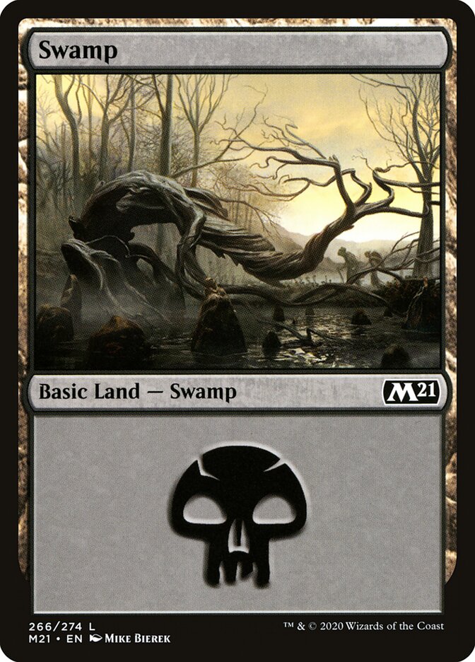 Swamp card front