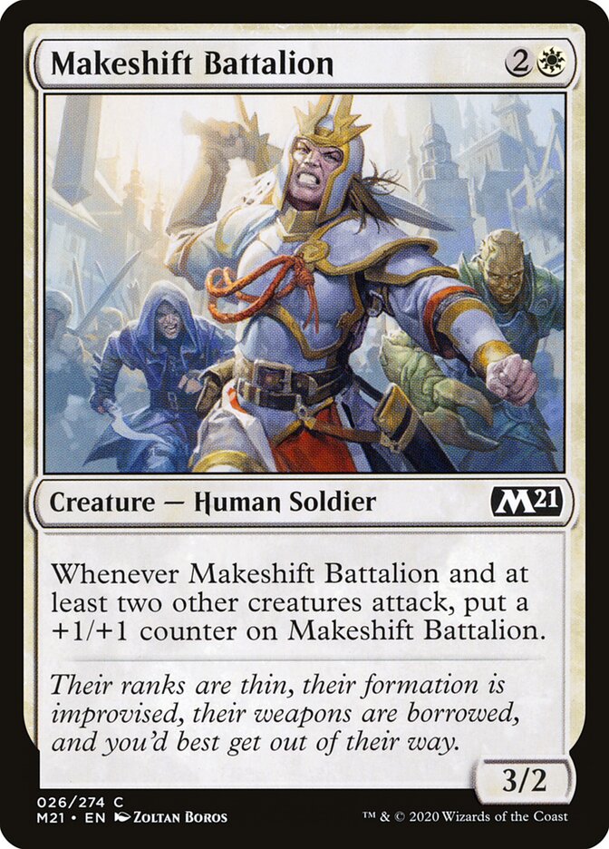 Makeshift Battalion card front