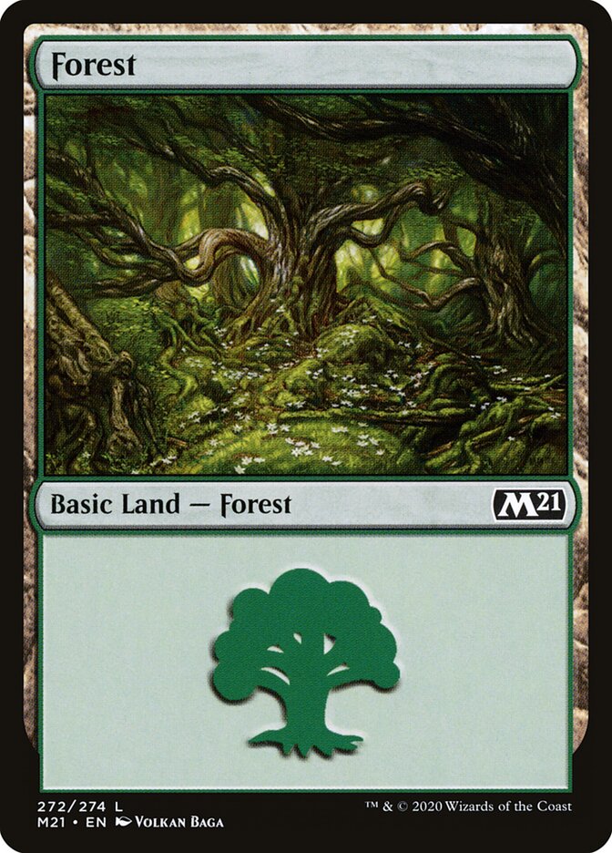 Forest card front