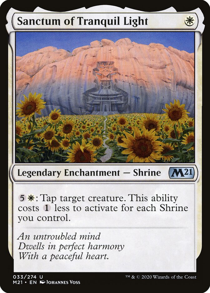 Sanctum of Tranquil Light card front