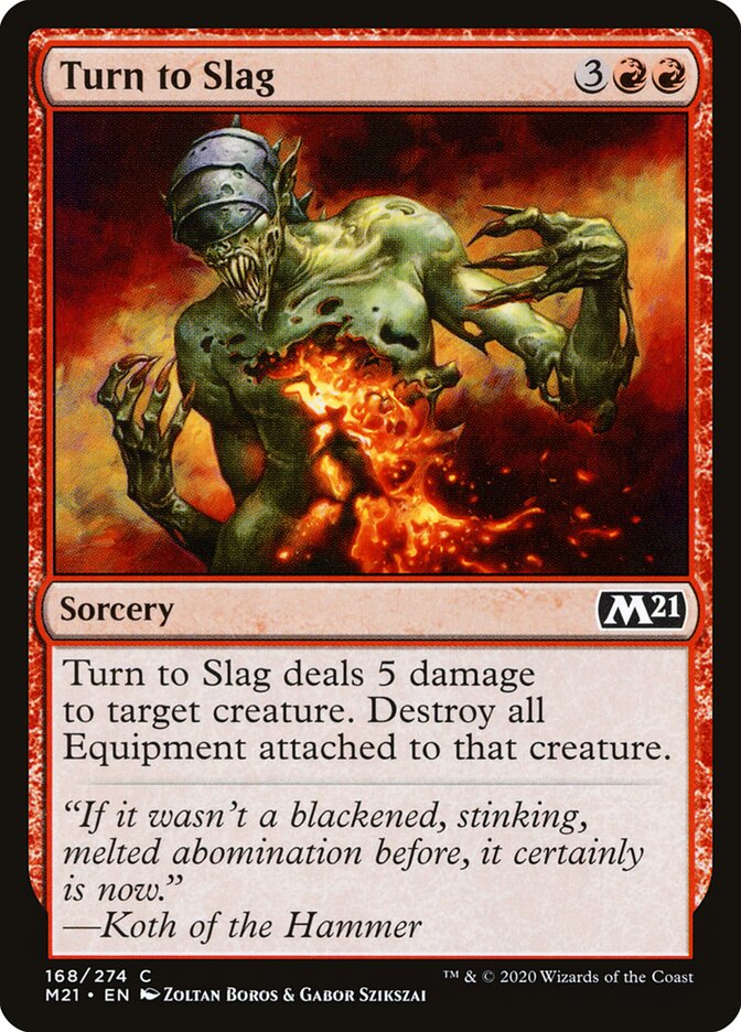 Turn to Slag card front