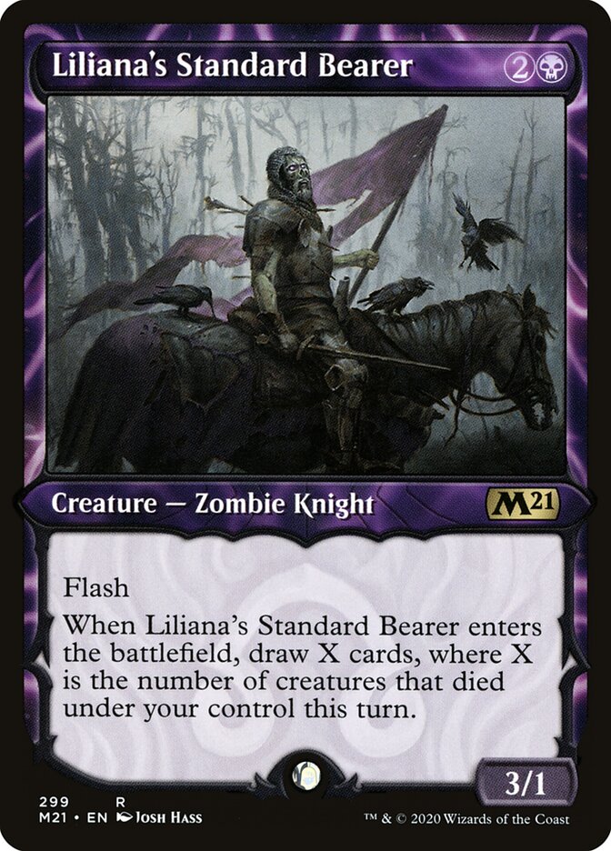 Liliana's Standard Bearer card front
