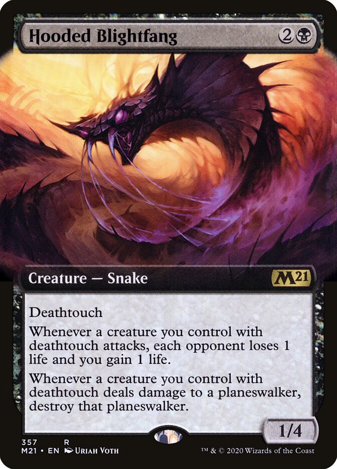 Hooded Blightfang card front