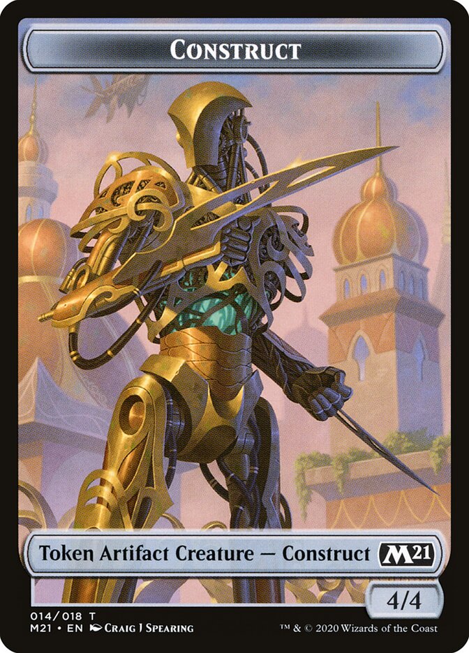 Construct card front