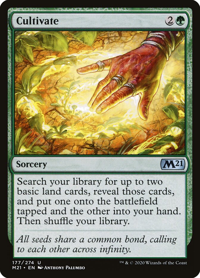 Cultivate card front