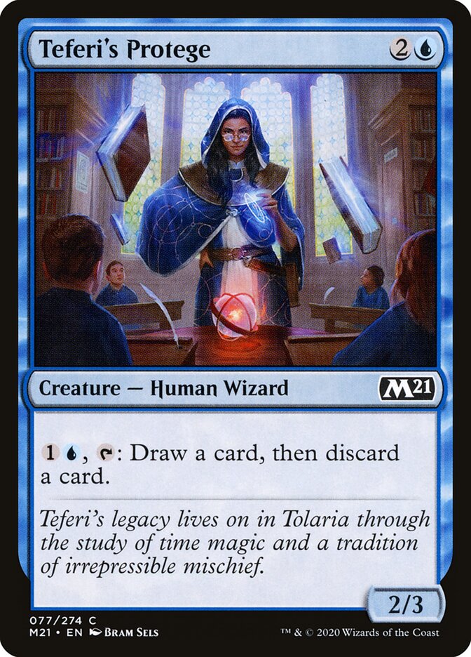 Teferi's Protege card front